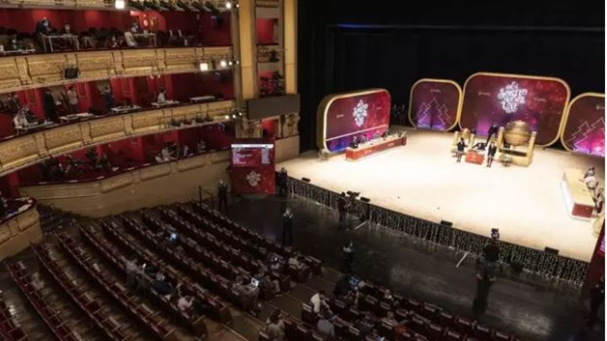 Sorteo Extraordinario de Lotería de Navidad de 2020.