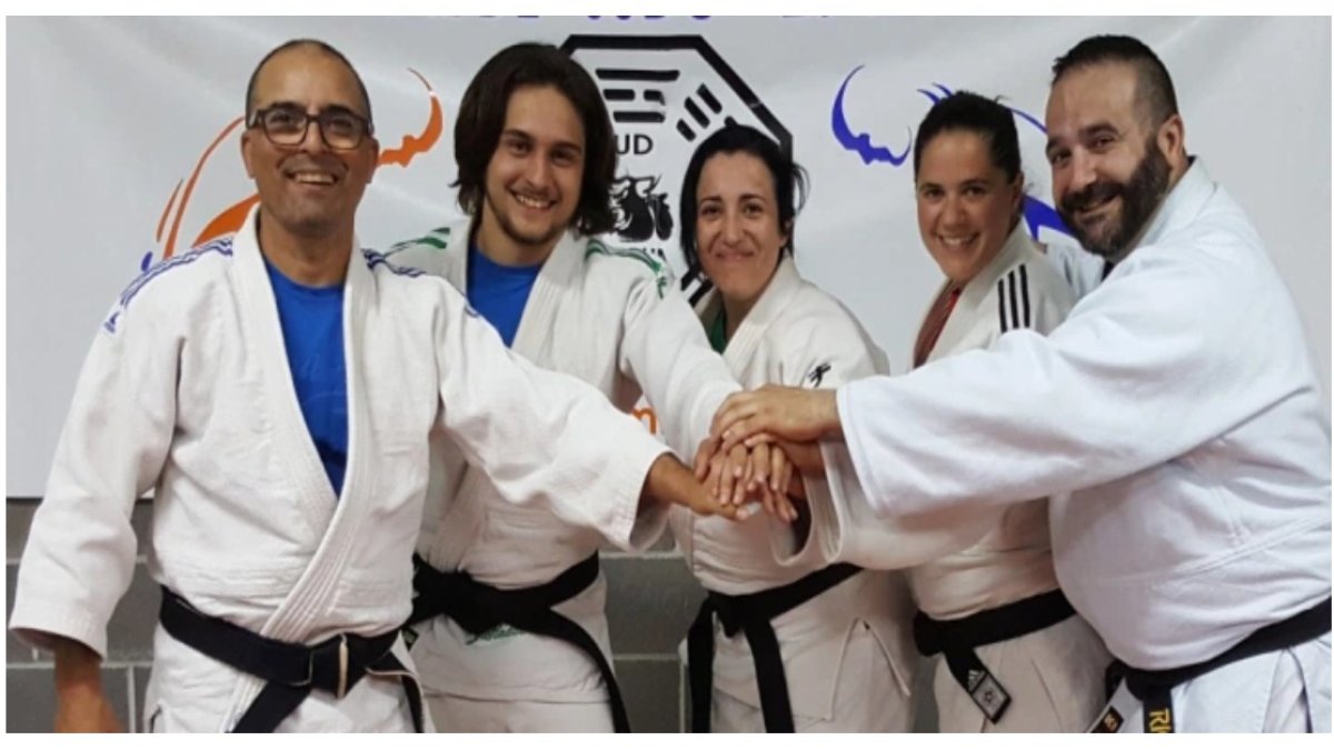 Responsables del Club de Judo Fórum de El Ejido.