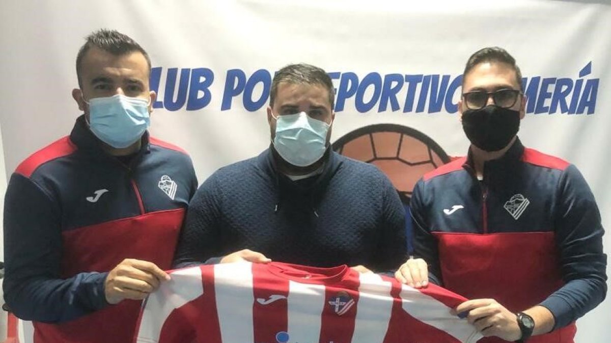 Carlos Hinojo, Cristian Úbeda y Ricardo García.