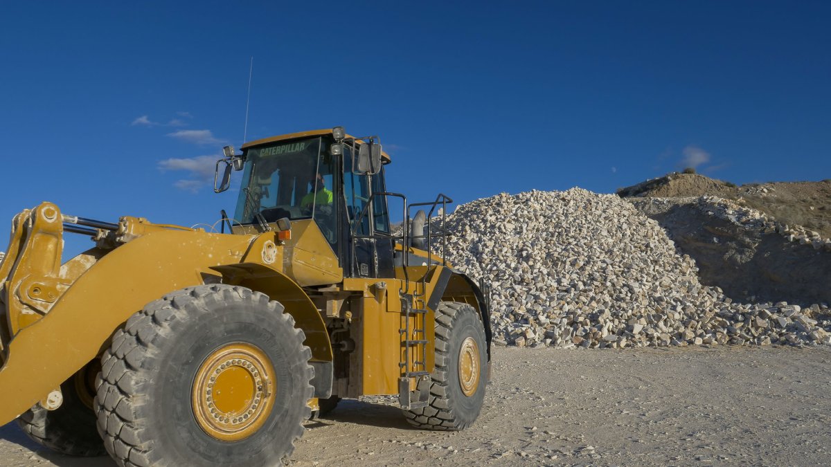 Imagen de archivo de una cantera.