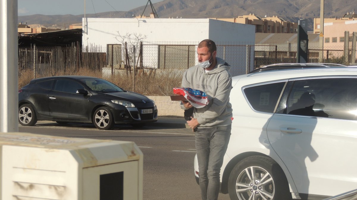 Giorgi Makaridze llegó poco antes de las once al Mediterráneo.
