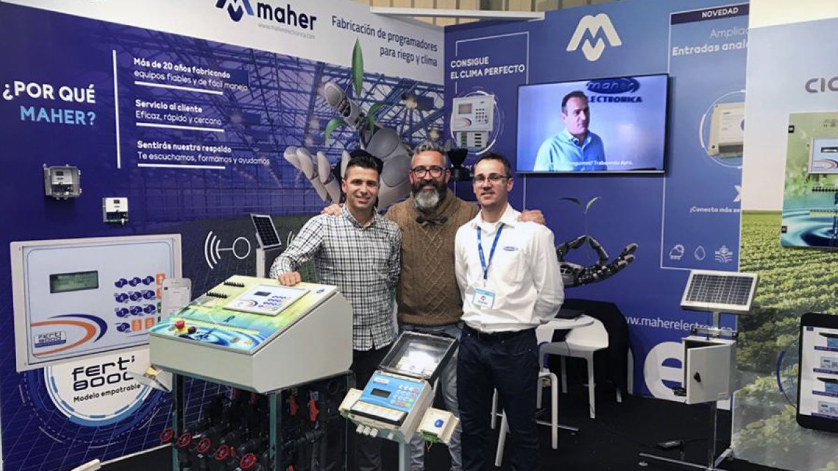 FIMA, Feria Internacional celebrada en Zaragoza con más de 1.500 expositores de diferentes países.