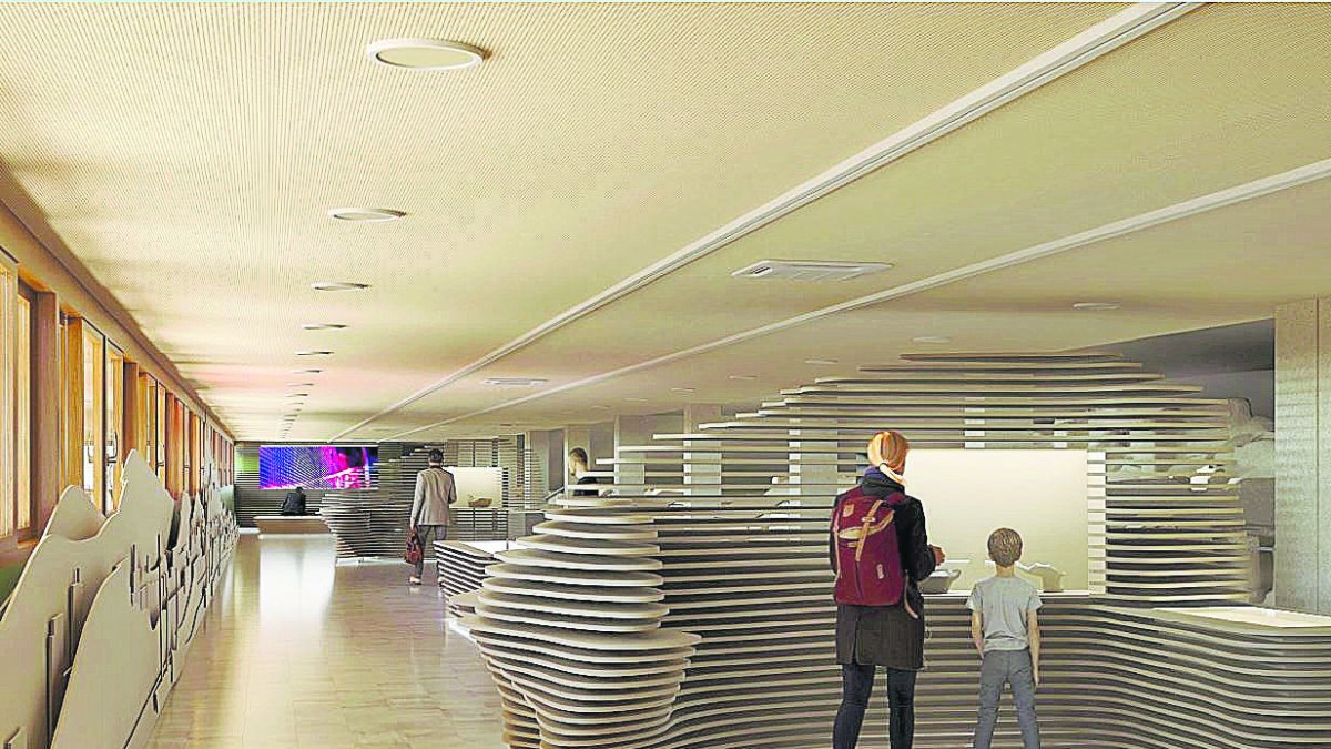 Recreación del interior del Mesón Gitano ya musealizado