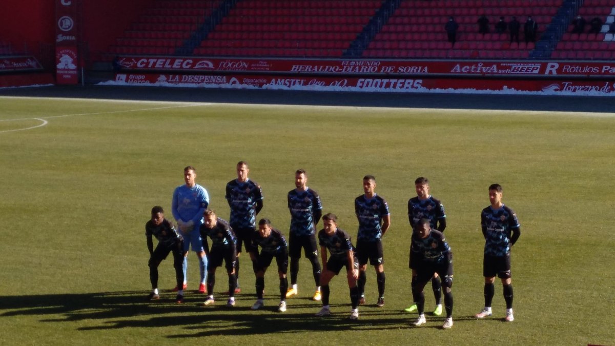 El once del Almería.