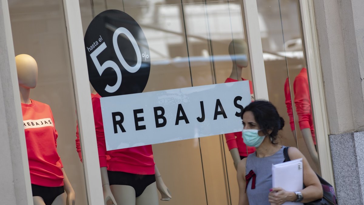 Las rebajas de enero de 2021, afectadas por la crisis del Covid-19.