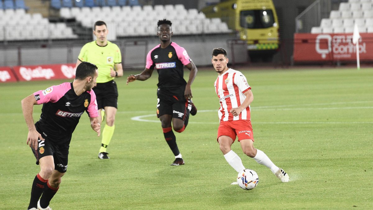 Lucas Robertone está creciendo con el paso de los partidos.