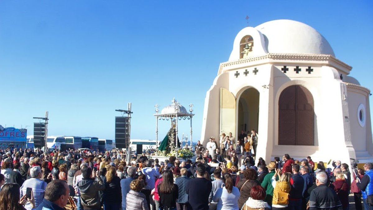Imagen de la romería a Torregarcía de 2020.