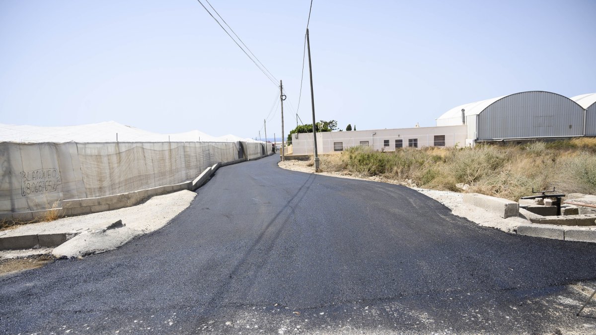 Imagen de archivo de un camino rural de la provincia de Almería.