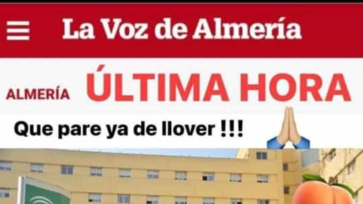 Meme de Filomena y las migas que utiliza la imagen de nuestra web.