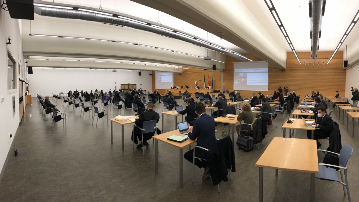 Panorámica de la sala