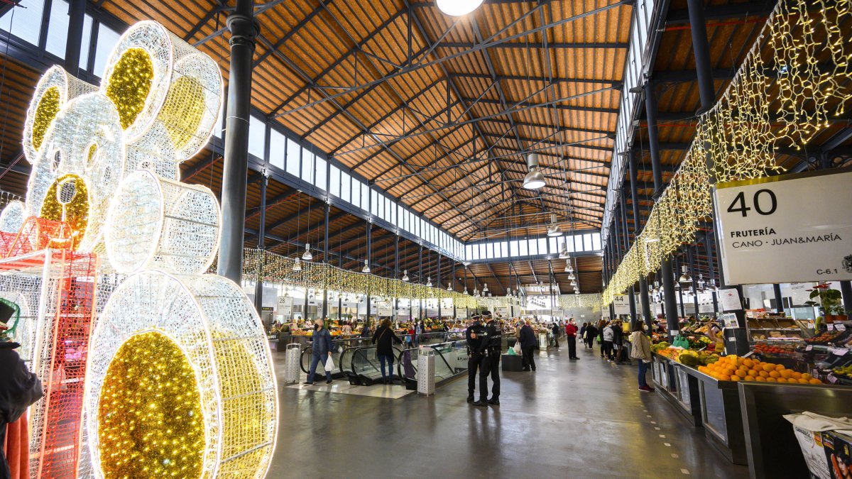 Mercado Central durante esta Navidad
