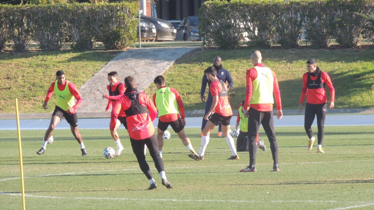 Entrenamiento después de pasar los test PCR.