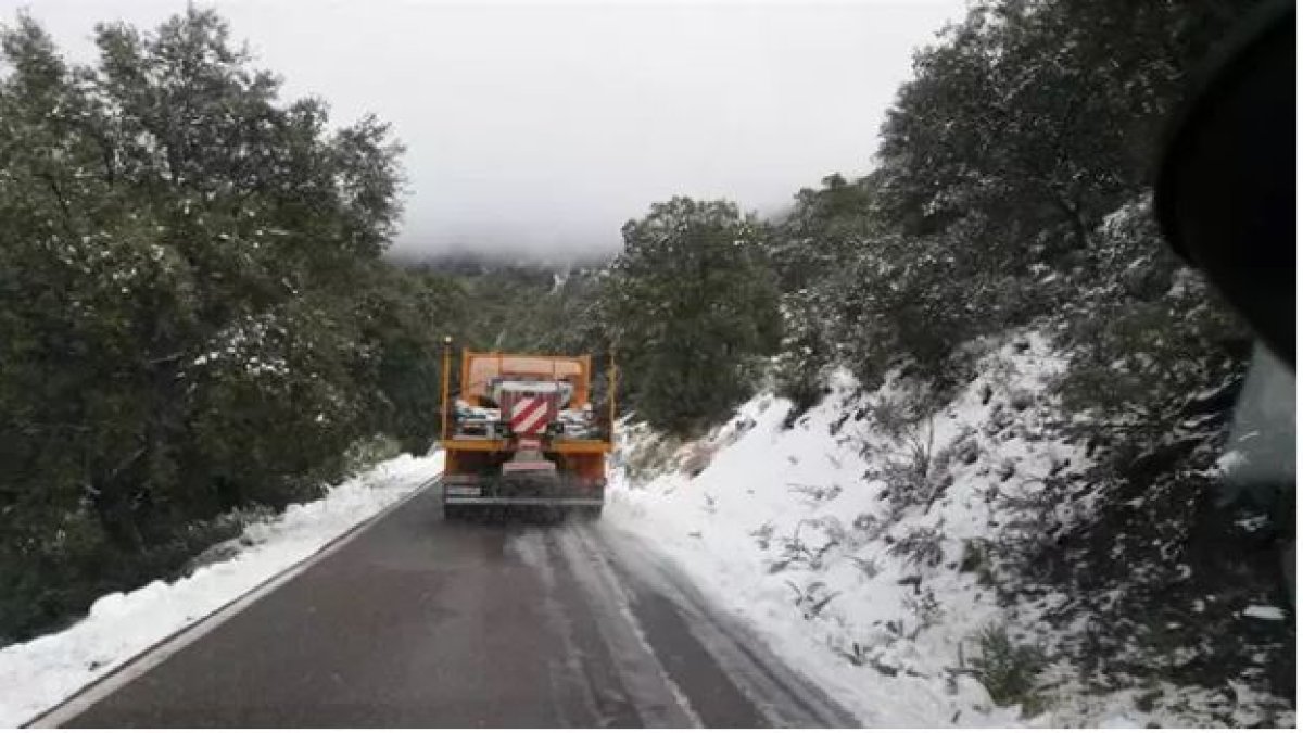 Carretera del Puerto de Bayárcal.