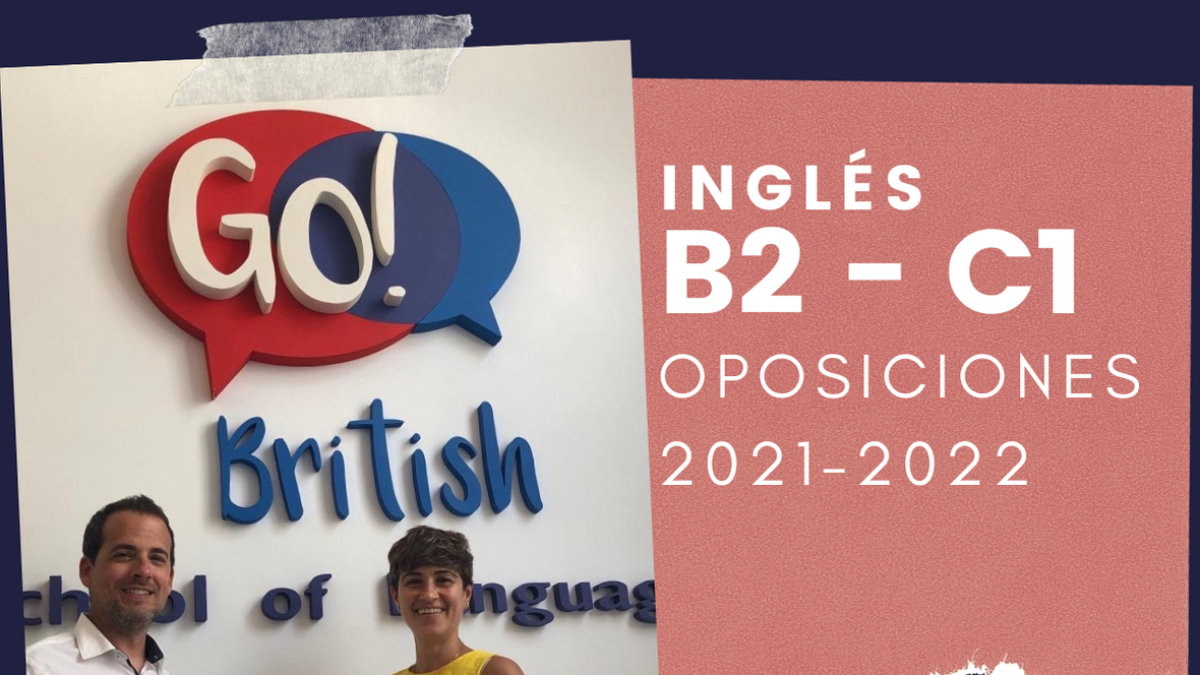 Go! British School of Languages con los opositores.