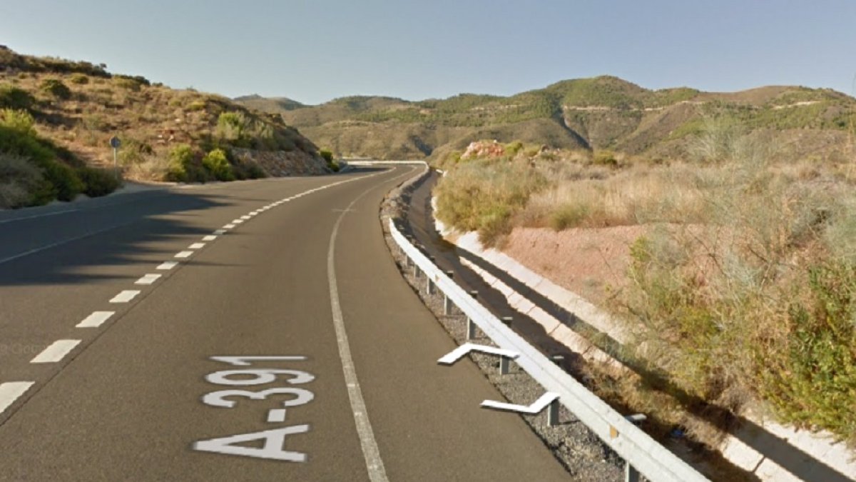 Vía en la que ha fallecido el motorista.