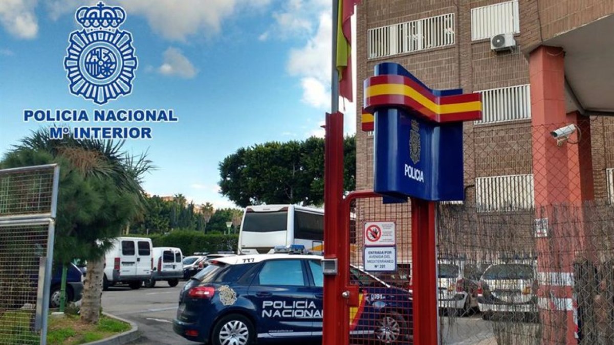 Comisaría de la Policía Nacional en Almería.