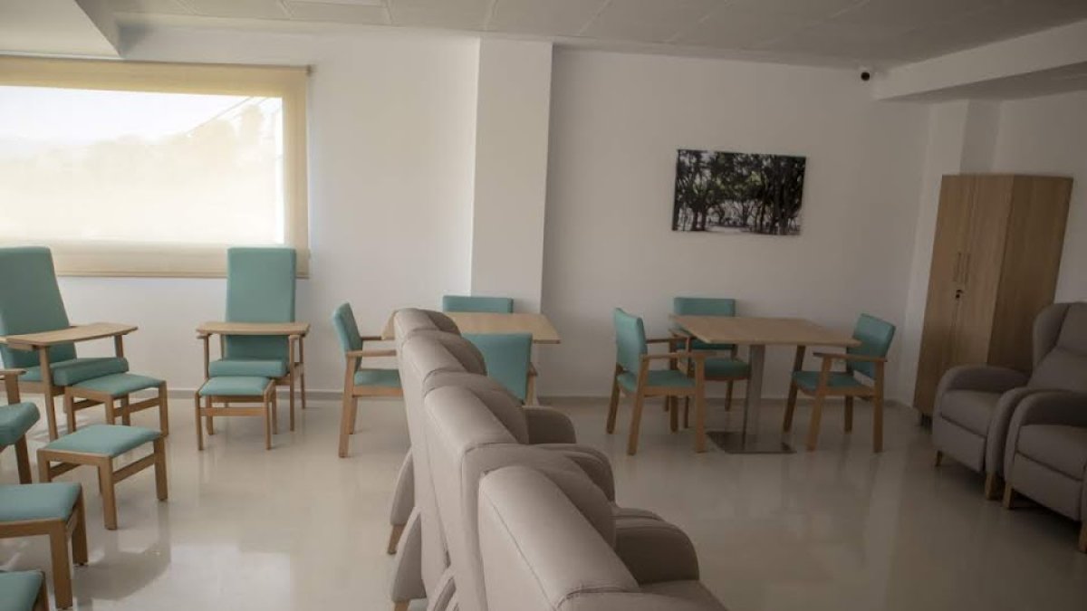 Zonas comunes de la residencia Gerial de Albox.