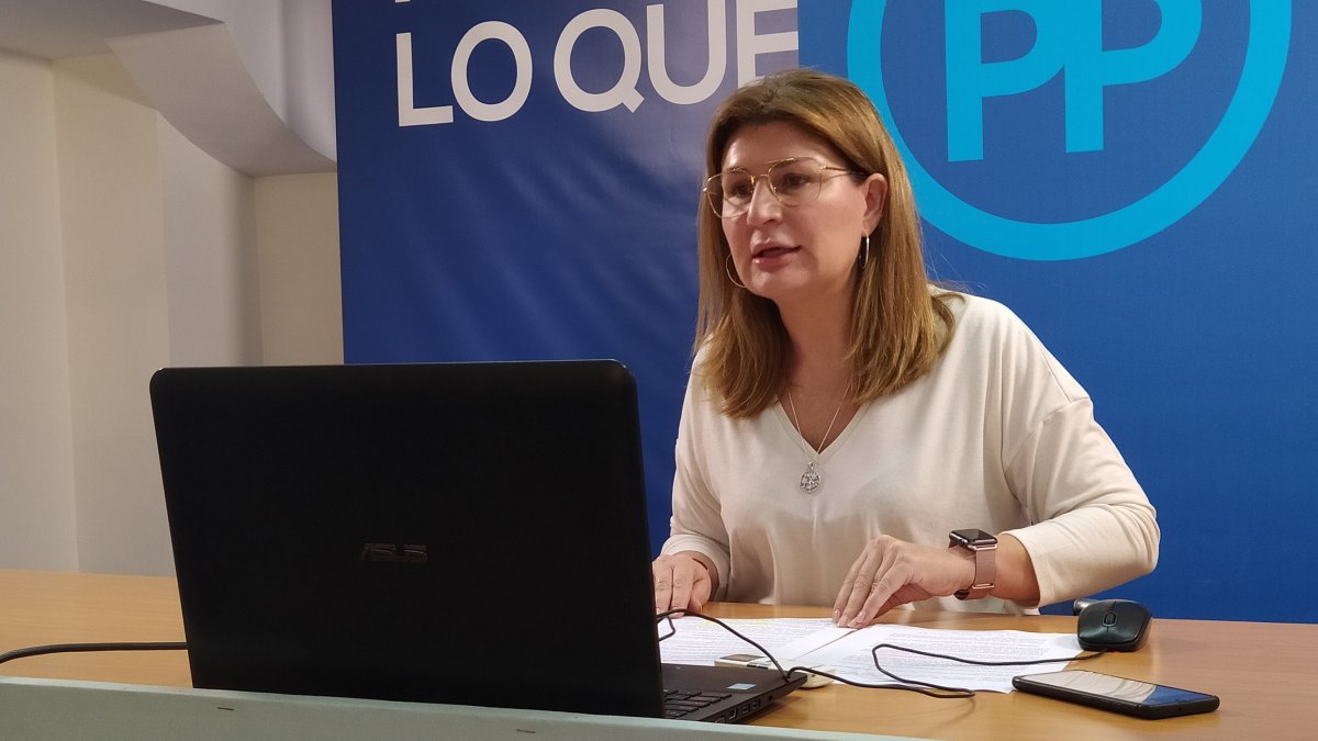 Rosalía Espinosa, parlamentaria andaluza del PP.