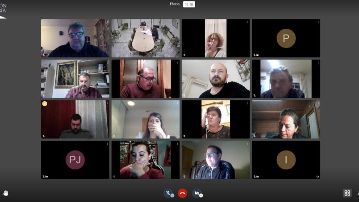 Pleno telemático en del Ayuntamiento de Pulpí.