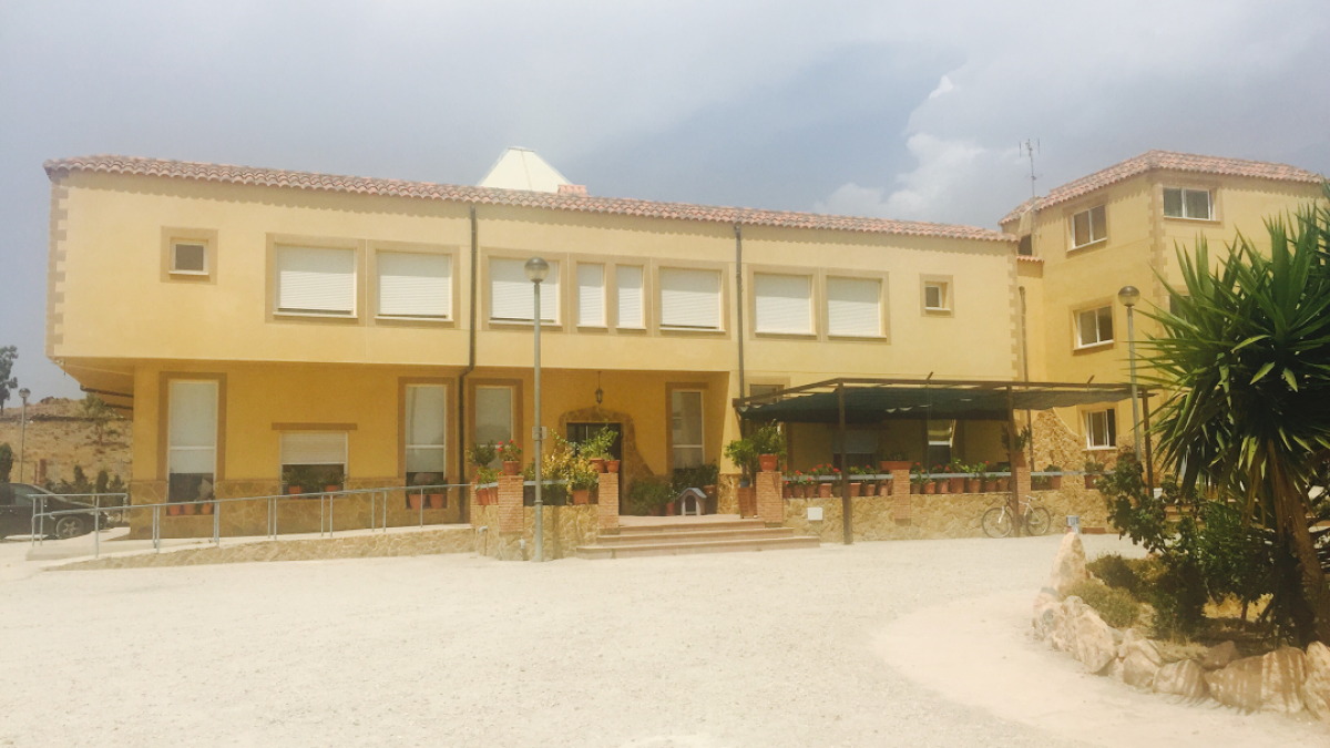 Imagen de la residencia de ancianos del municipio de Gérgal.