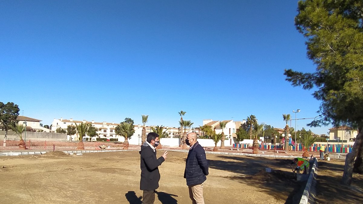 A través del PFEA se ejecutarán nuevas zonas de ocio y esparcimiento en diferentes barrios.