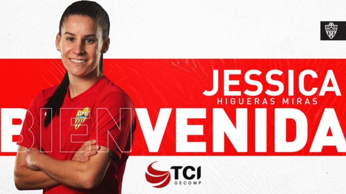 Jessi, experiencia para el Almería Femenino.