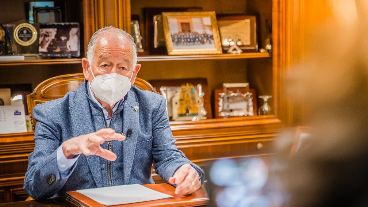 Gabriel Amat, alcalde de Roquetas de Mar.