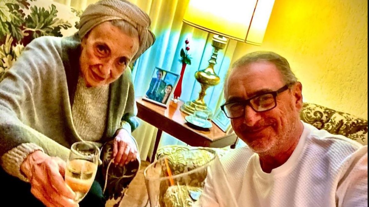 Última instantánea compartida por Herrera junto a su madre.