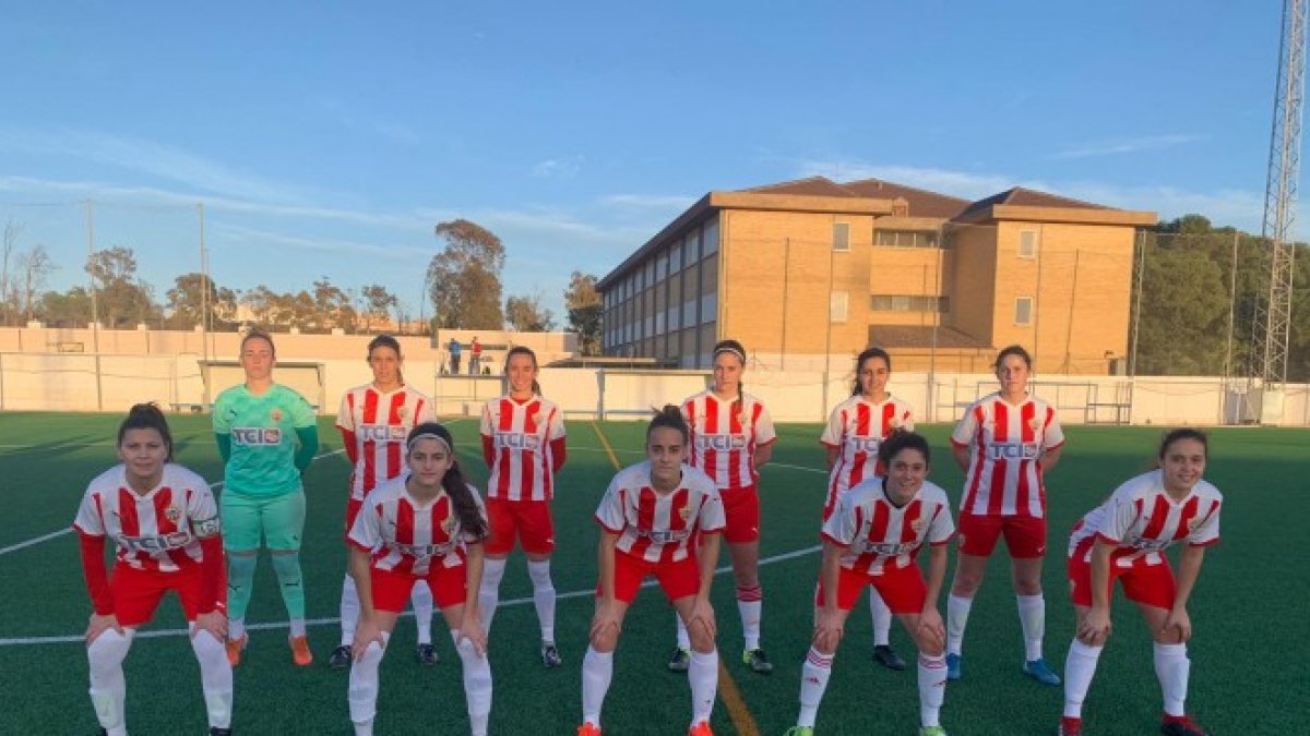 Once inicial de las almerienses.