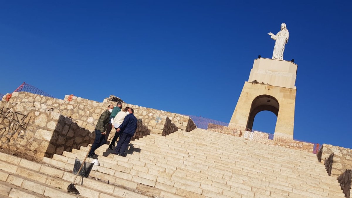 Visita de la concejal de Urbanismo al desarrollo de las obras