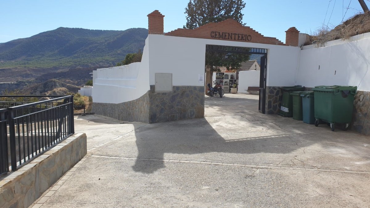 Imagen de archivo de un cementerio de la provincia.