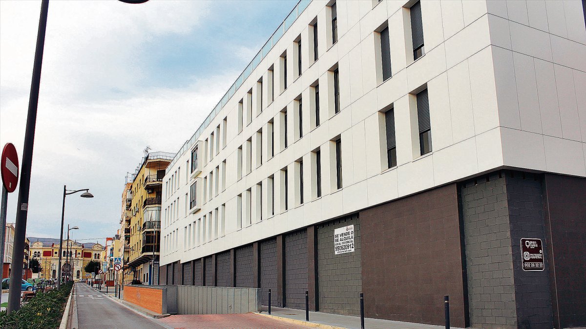 Las nuevas casas de los maestros.