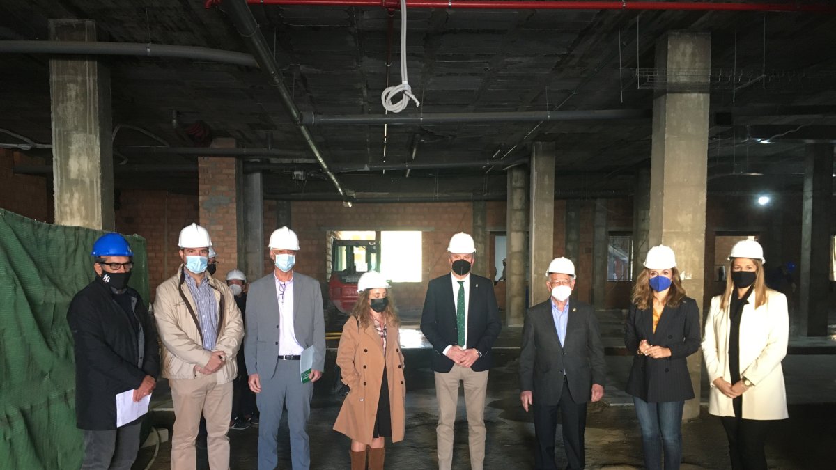 Visita a la nueva unidad de Urgencias del Centro de Salud de Roquetas Norte.