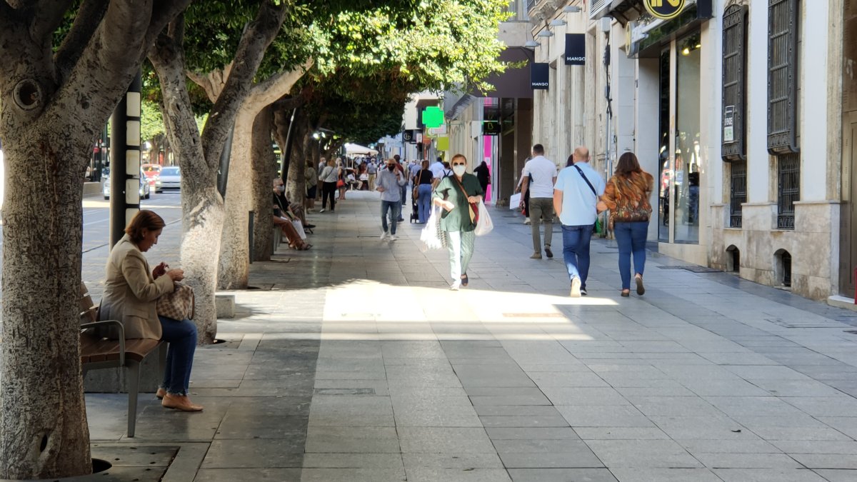 Imagen de archivo del Paseo de Almería.