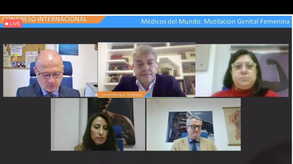 Imagen del congreso, que ha comenzado este viernes de forma virtual en Almería.