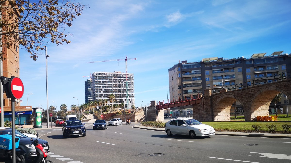 Glorieta de Las Almadrabillas de Almería.