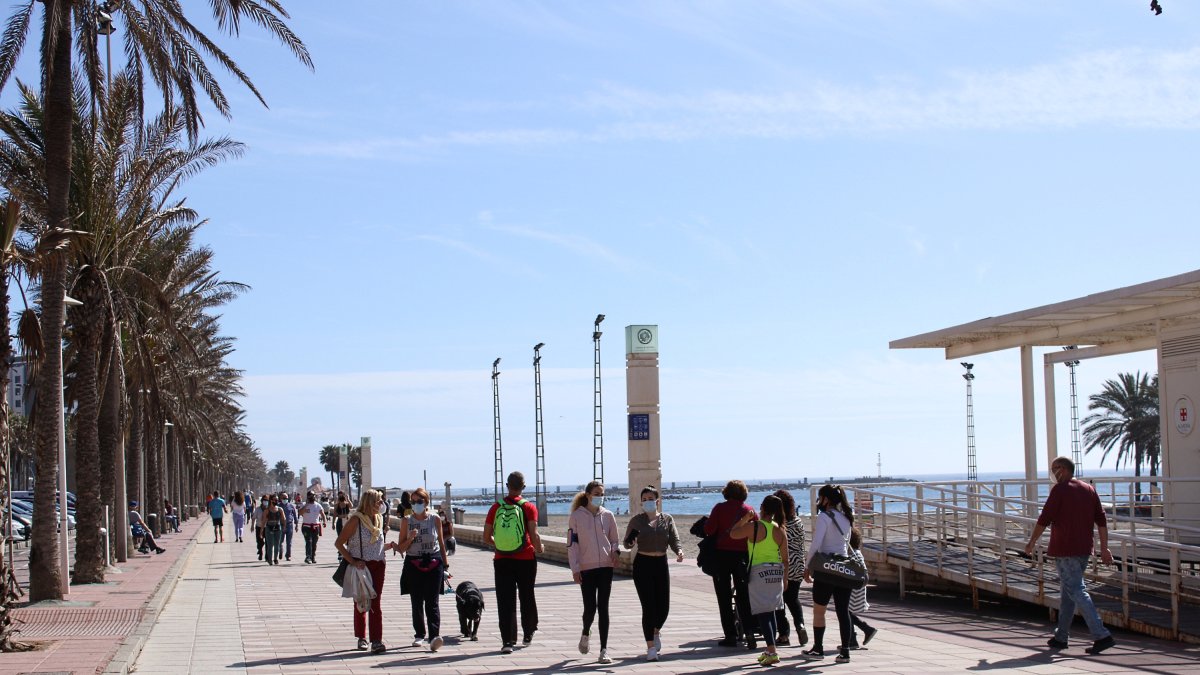 Paseo Marítimo de Almería.
