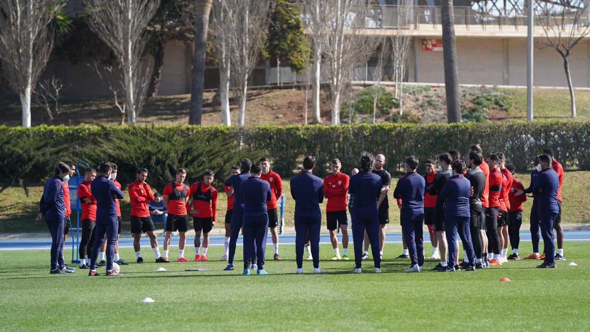 La imagen de la semana con la charla de José Gomes en el Anexo.