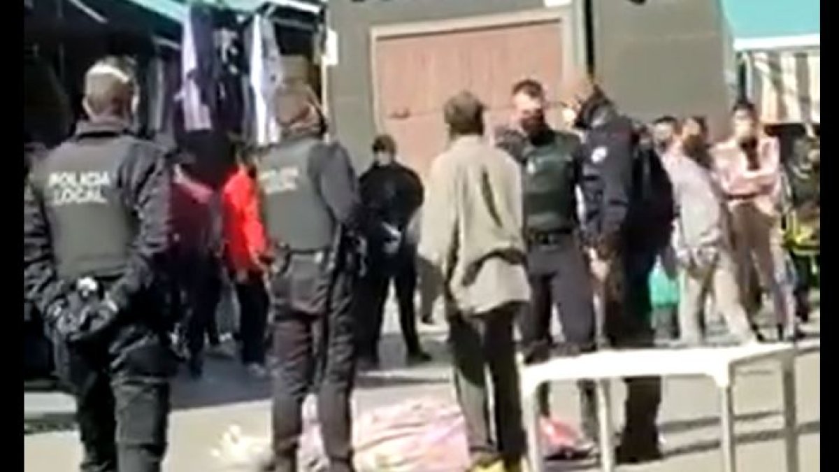 Captura del vídeo publicado en redes sociales.