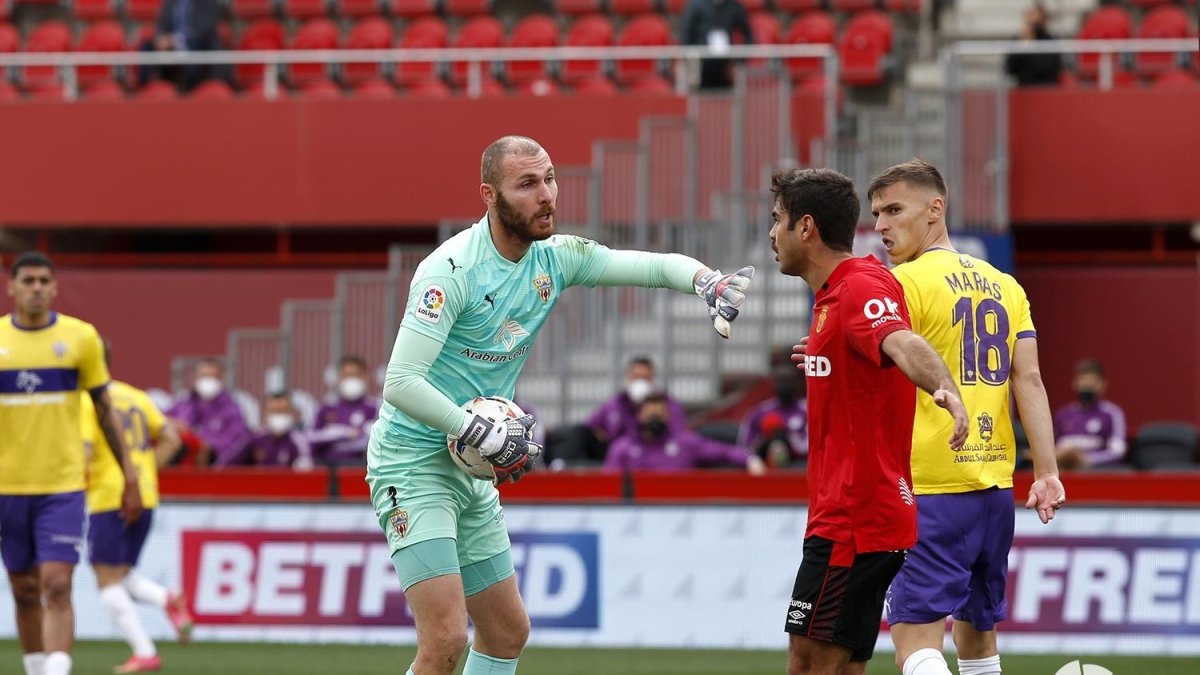 El georgiano volvió a la portería tras ser suplente en el partido de Leganés.
