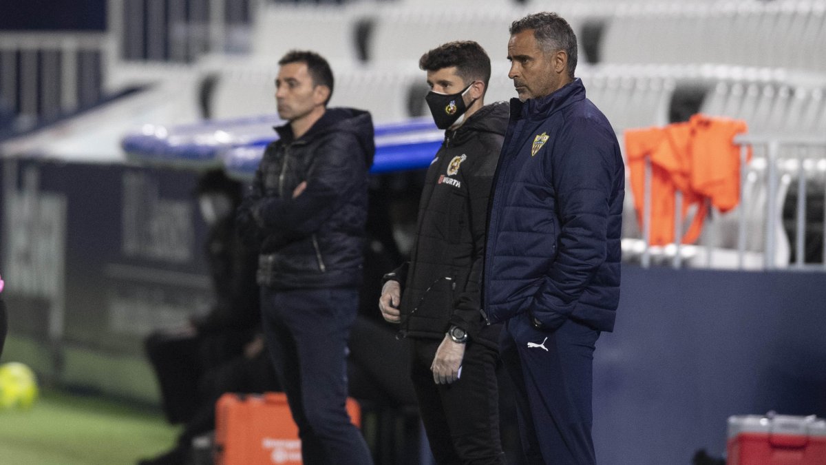 José Gomes en Butarque.