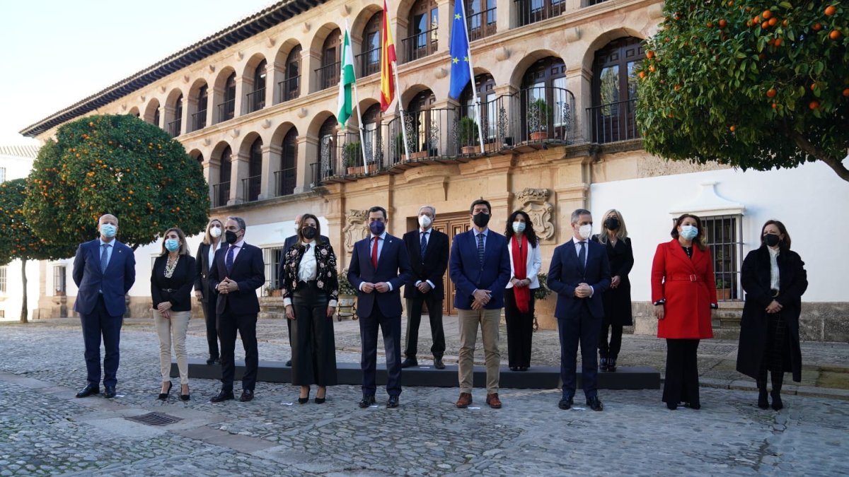 El Consejo de Gobierno de la Junta de Andalucía se ha celebrado hoy en Ronda, Málaga.