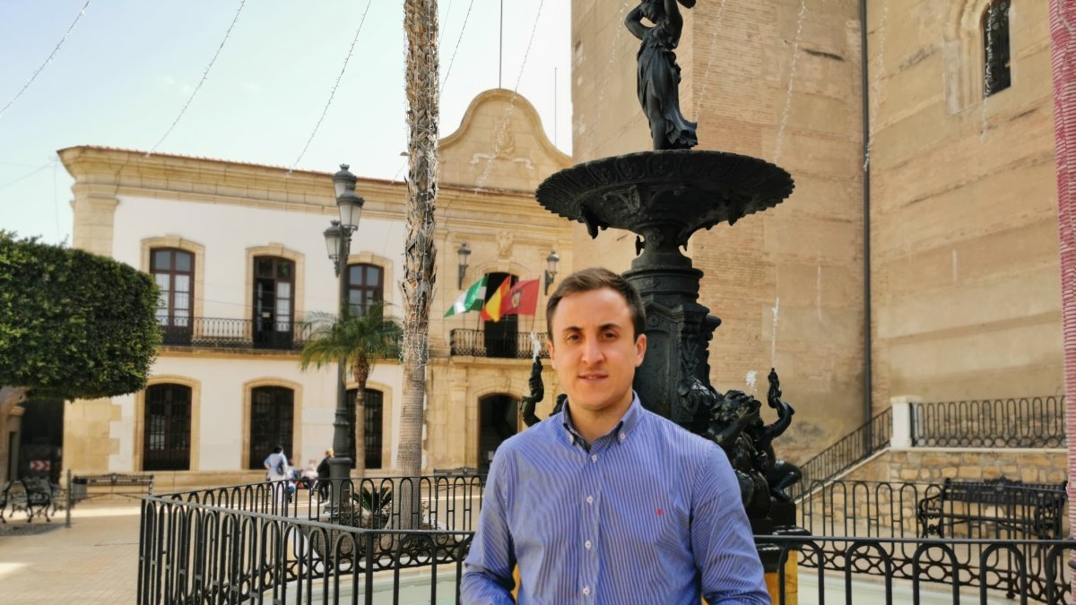 El teniente de alcalde del Ayuntamiento de Vera, Alfonso García.