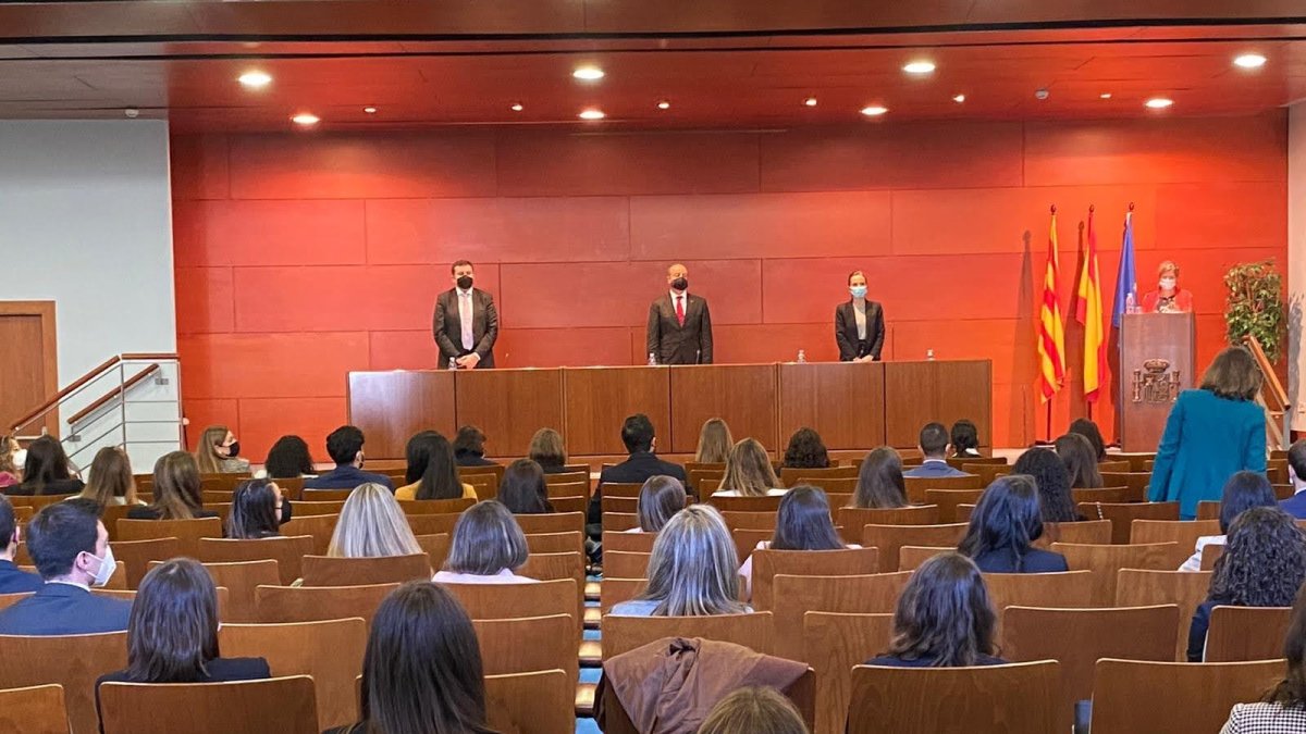 Jura de la nueva promoción de jueces, este jueves