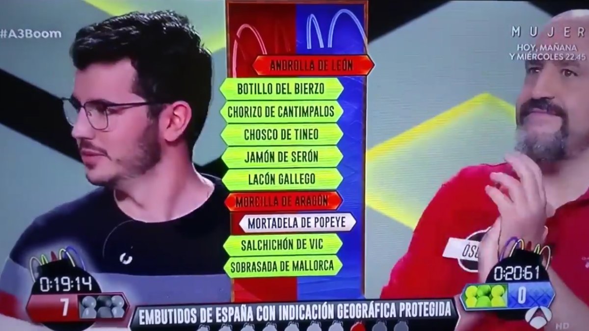 Uno de los momentos durante el programa.