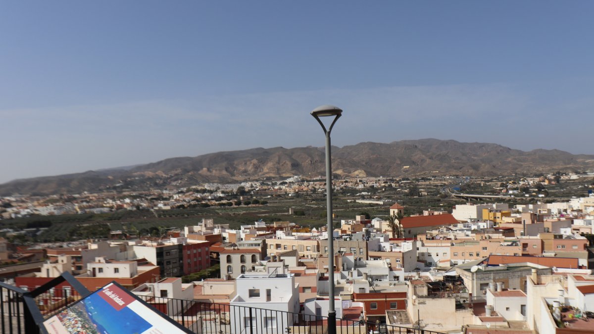 Vistas desde el Mirador del Cerro de la Cruz.