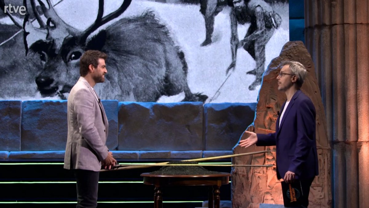 Un momento durante la aparición de Ignacio Martín-Lerma (izquierda).