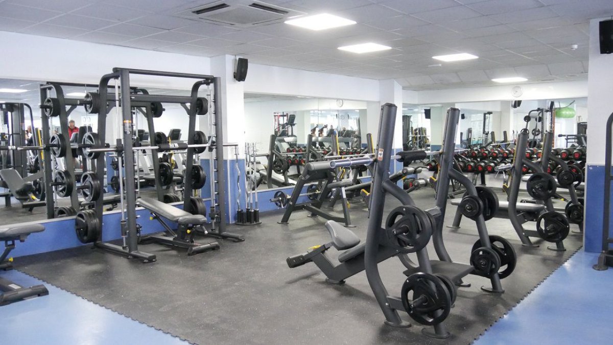 La sala fitness de las instalaciones abderitanas.