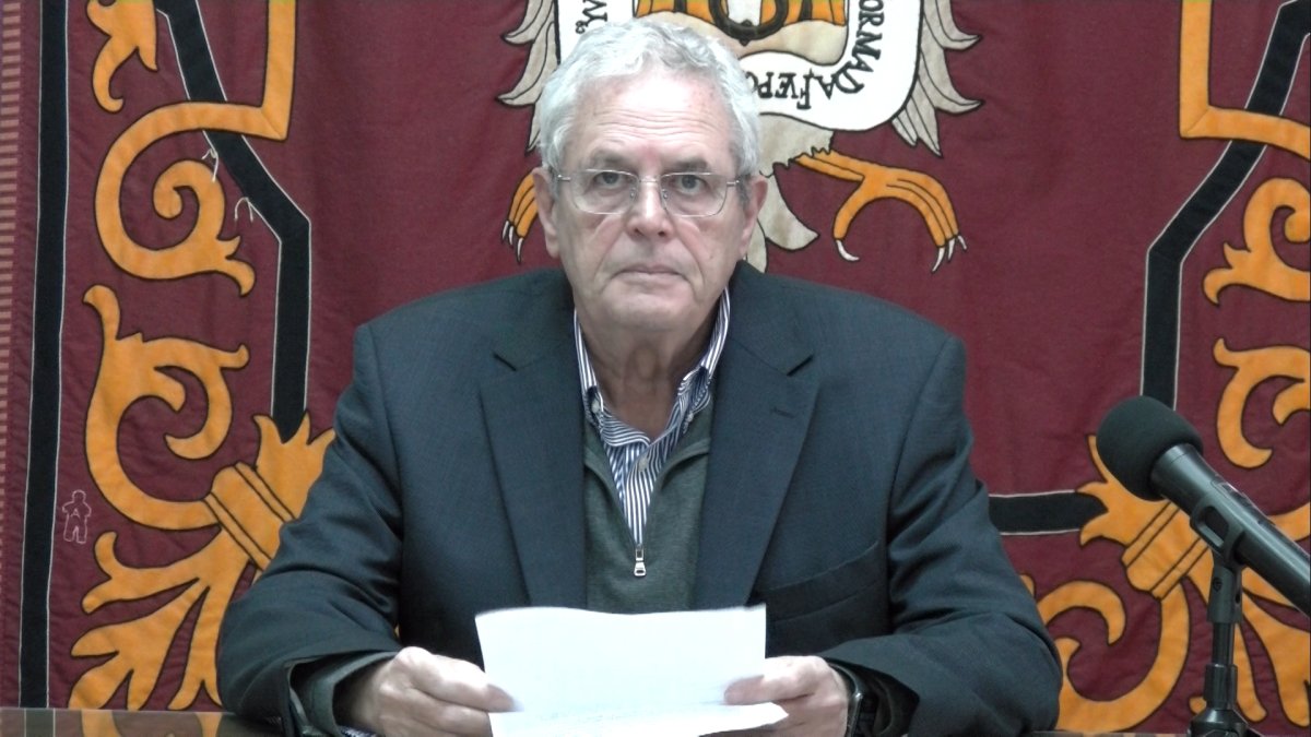 El alcalde de Vera, Jose Carmelo Jorge Blanco.