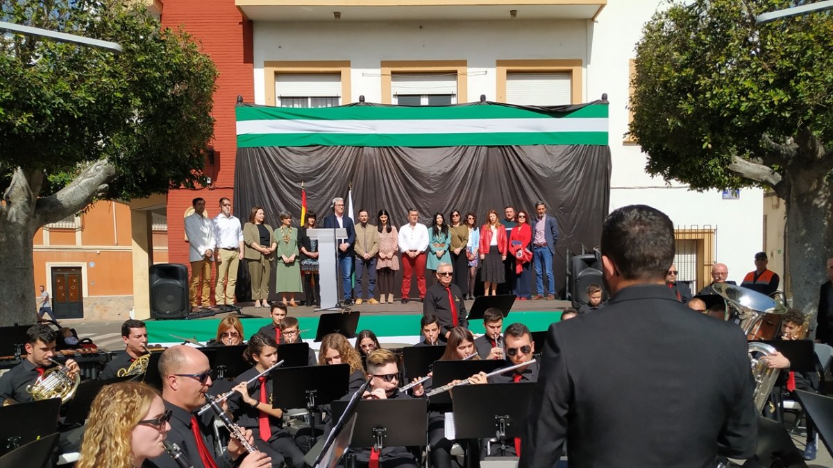 Celebración del Día de Andalucía en Huércal el año pasado.